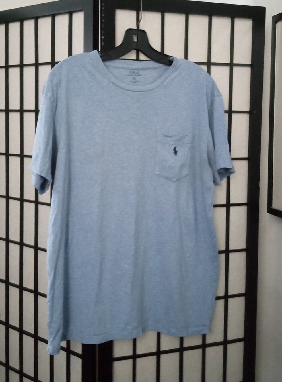 Polo by Ralph Lauren Light Blue Short Sleeve Pocket Tee